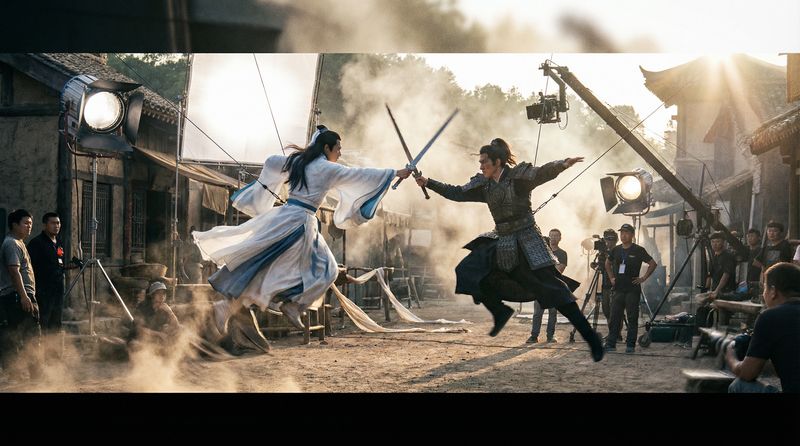 丁字裤视频演示-武侠动作片